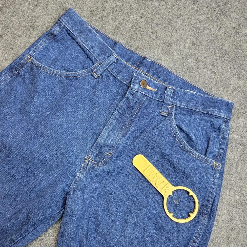 Rustler Jeans Mens 32x30 Blue Denim Stretch Boho Streetwear Grunge Americana
